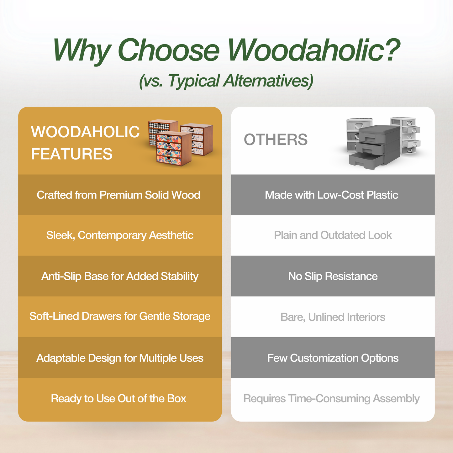 Blossom Haven Desk Organizer