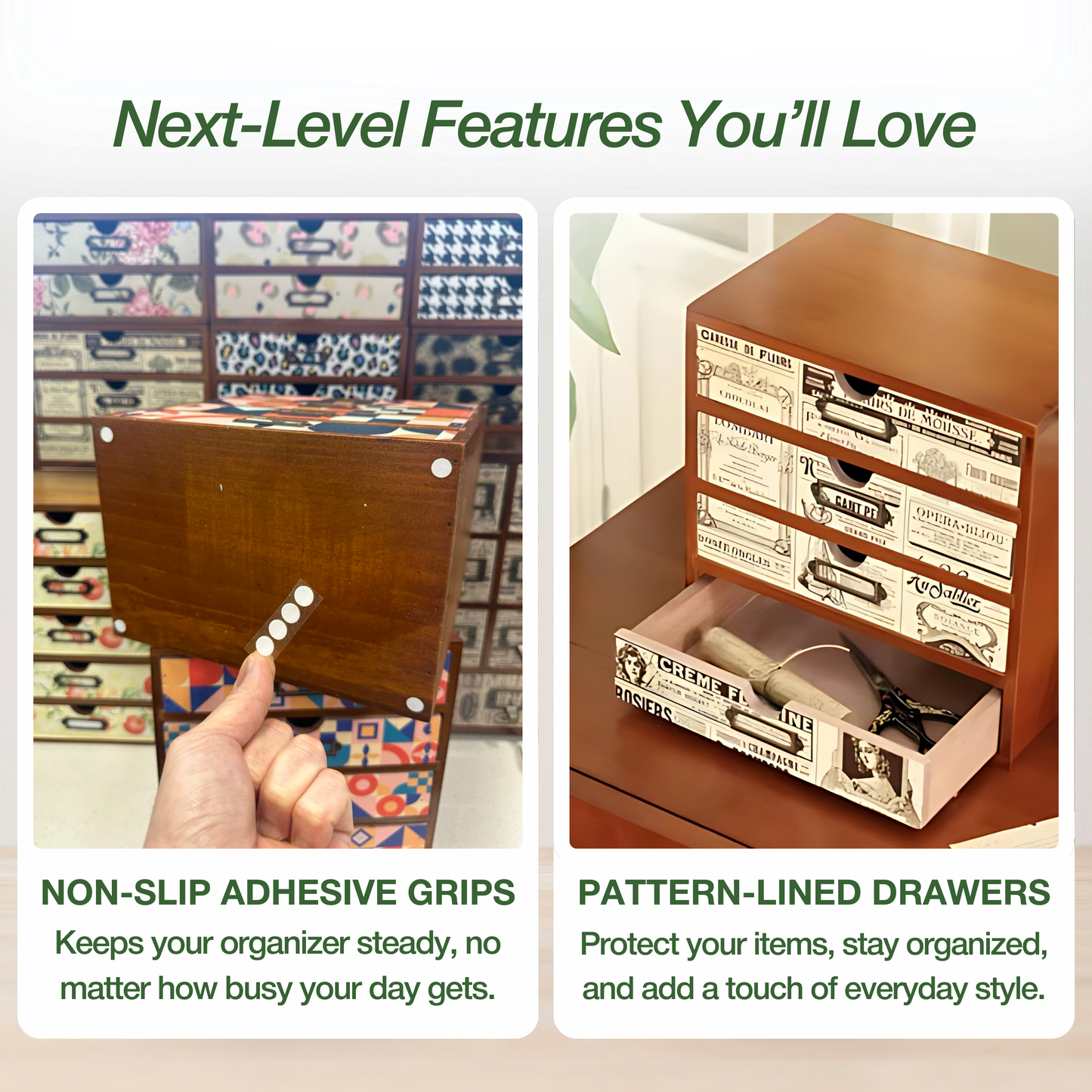 Vintage Newspaper Desk Organizer