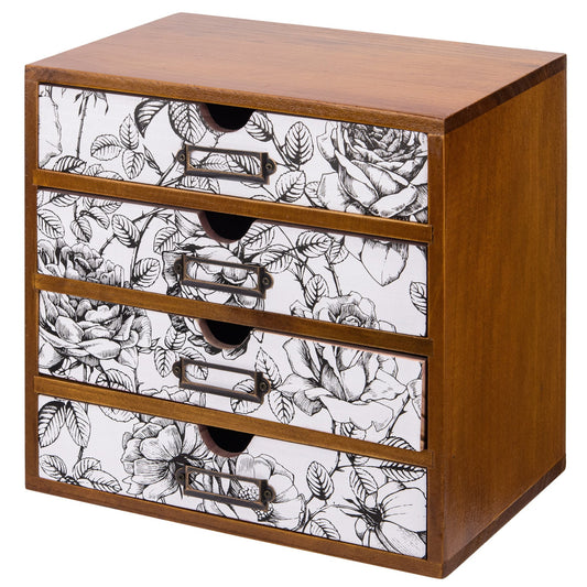 Midnight Ivory Cabinet