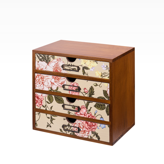Victorian Roses Desk Organizer