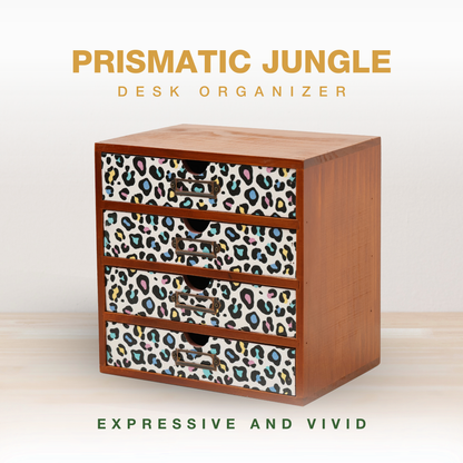 Prismatic Jungle Desk Organizer