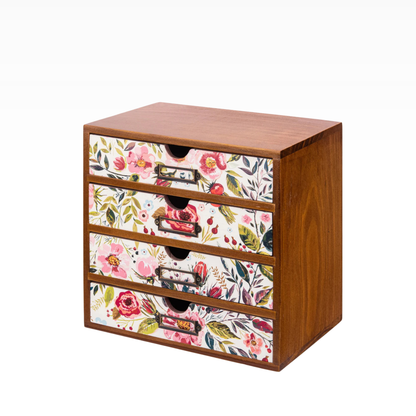 Blossom Haven Desk Organizer
