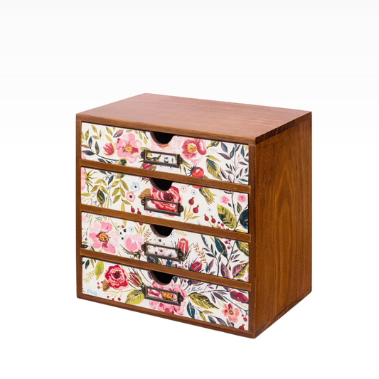 Blossom Haven Desk Organizer
