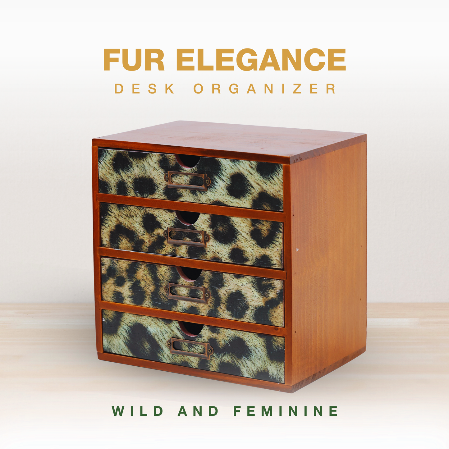 Fur Elegance Desk Organizer