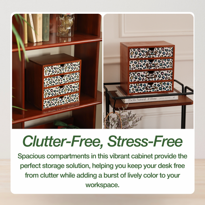 Prismatic Jungle Desk Organizer