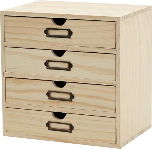 DIY Wooden Desk Organizer