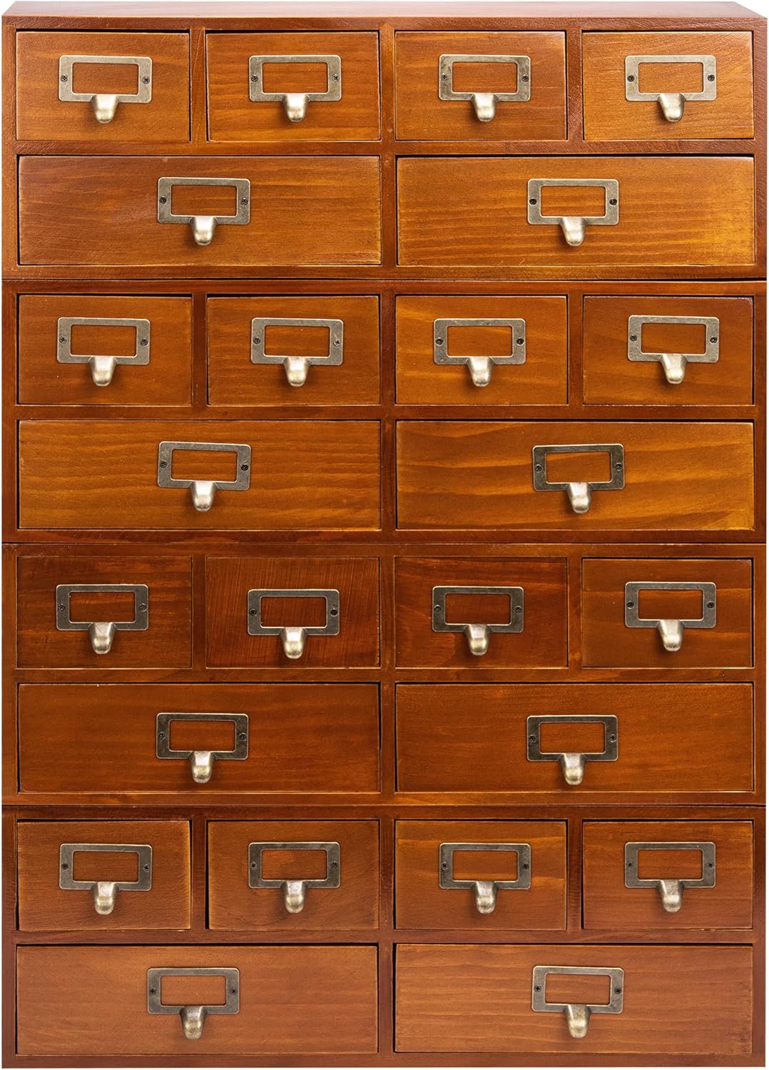 4-Piece Retro Slim Desktop Cabinet Set 