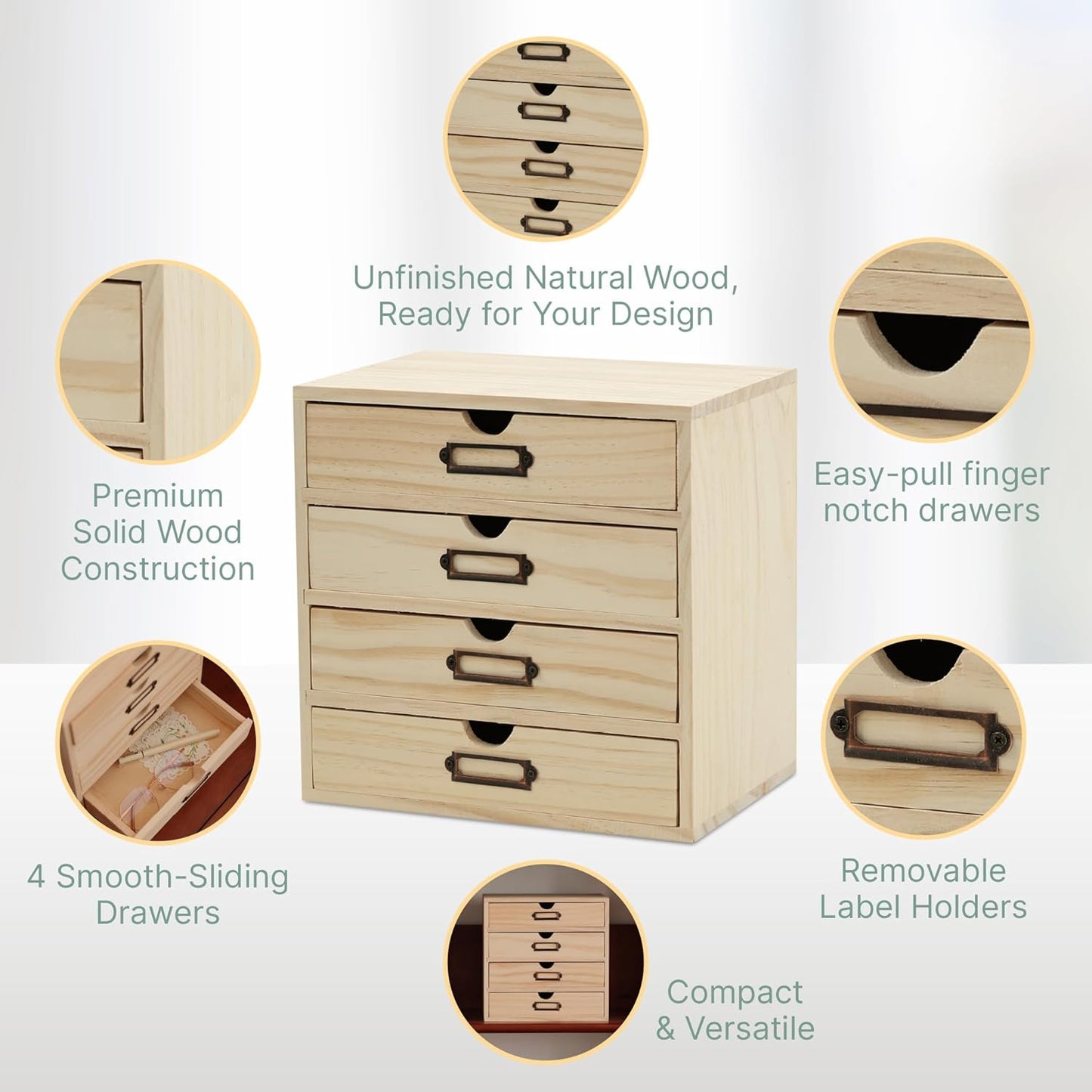 DIY Wooden Desk Organizer