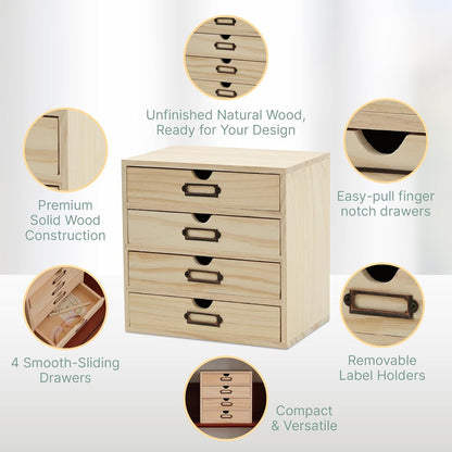 DIY Wooden Desk Organizer