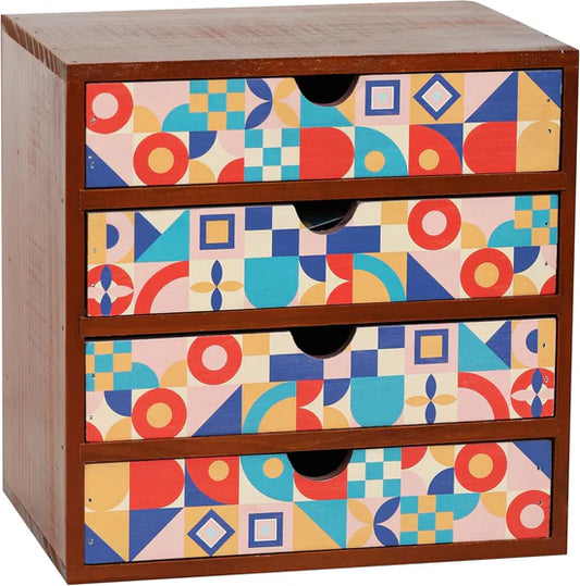 Retro Geometrics Cabinet